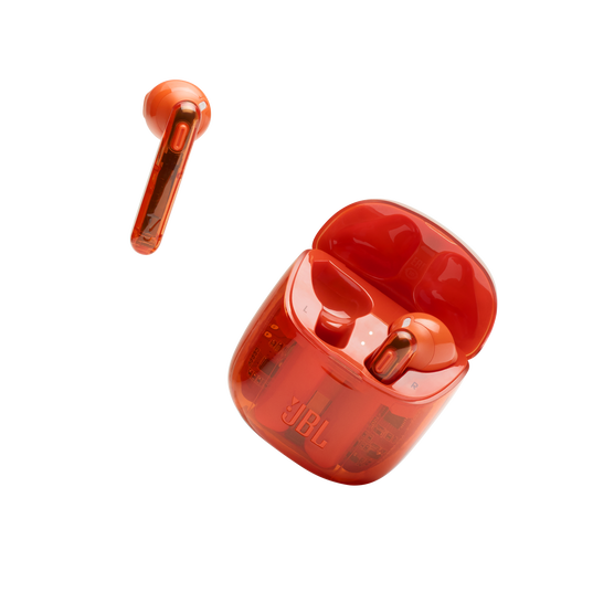 Tune 225TWS Ghost Edition - Orange - True wireless earbud headphones - Detailshot 7